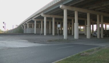Man found hanging and on fire under Houston freeway, police say