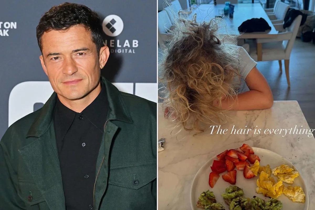 Orlando Bloom Shares Rare Photo of Daughter Daisy, 5, and Her Wild Hair
