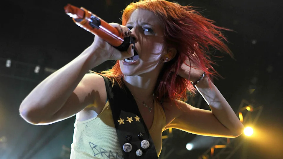 Hayley Williams of Paramore performs during the Honda Civic tour at HP Pavilion on September 16, 2010, in San Jose, California.Photo by Tim Mosenfelder/Getty Images