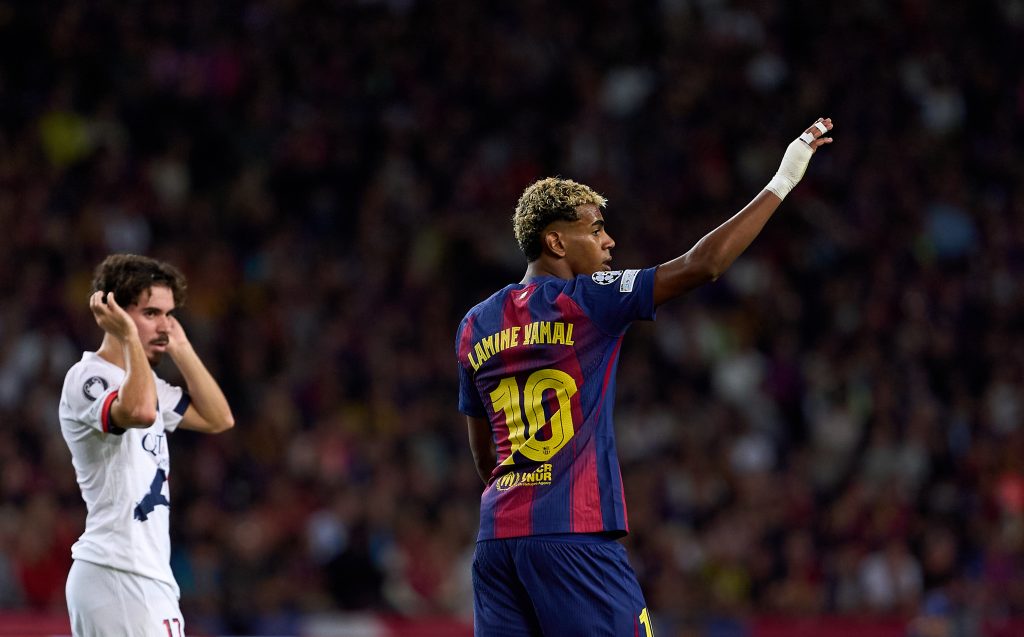 Lamine Yamal of FC Barcelona
