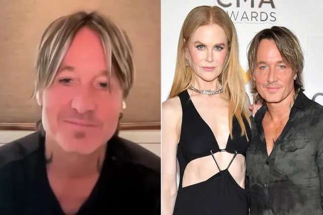 On Air with Ryan Seacrest/YouTube; Jason Davis/WireImage Keith Urban on On Air with Ryan Seacrest; Nicole Kidman and Keith Urban
