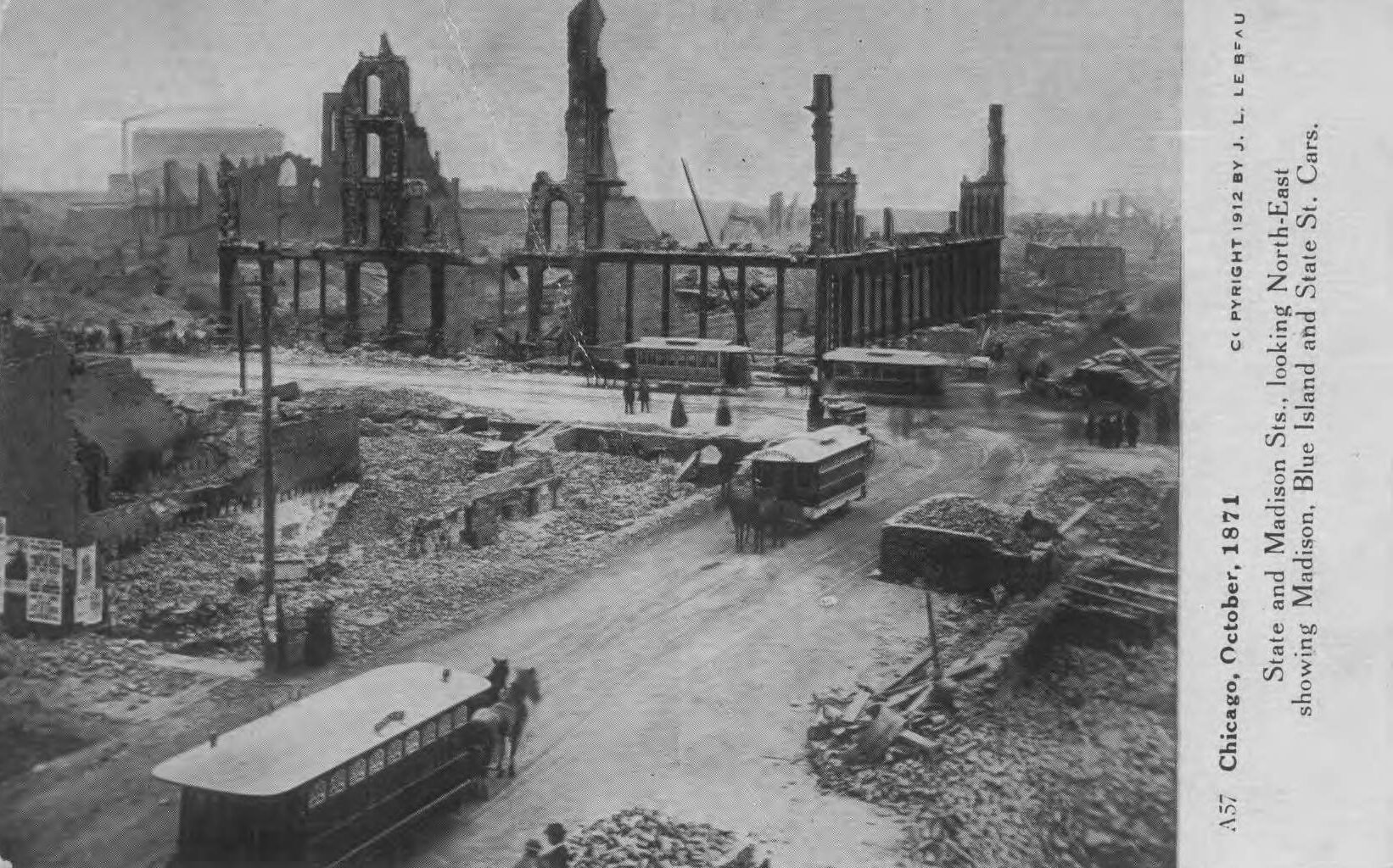 Great Chicago Fire Killed 300, Caused Major Damage 154 Years Ago (PHOTOS)