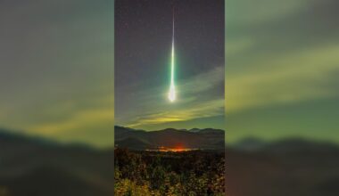 Photo shows fireball meteor over NH, Maine, Mass., Friday night – NBC Boston
