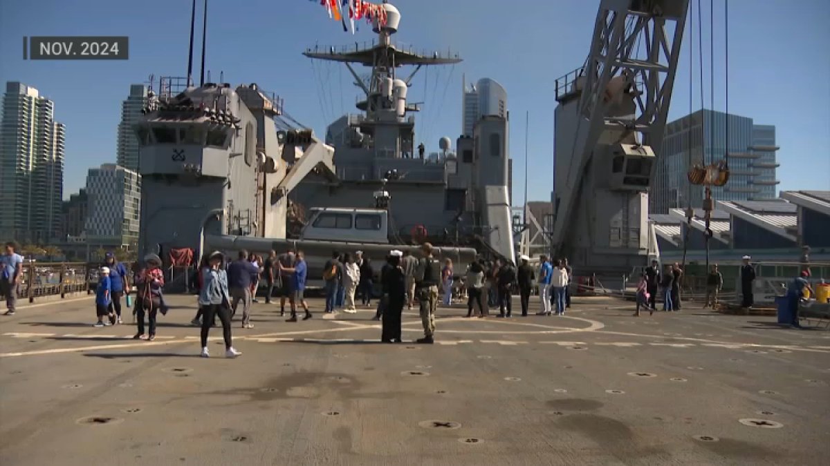Fleet Week San Diego events at Broadway Pier canceled – NBC 7 San Diego