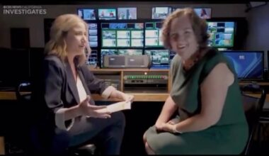 California gubernatorial hopeful Katie Porter tries to storm out of CBS interview after meltdown over Trump question