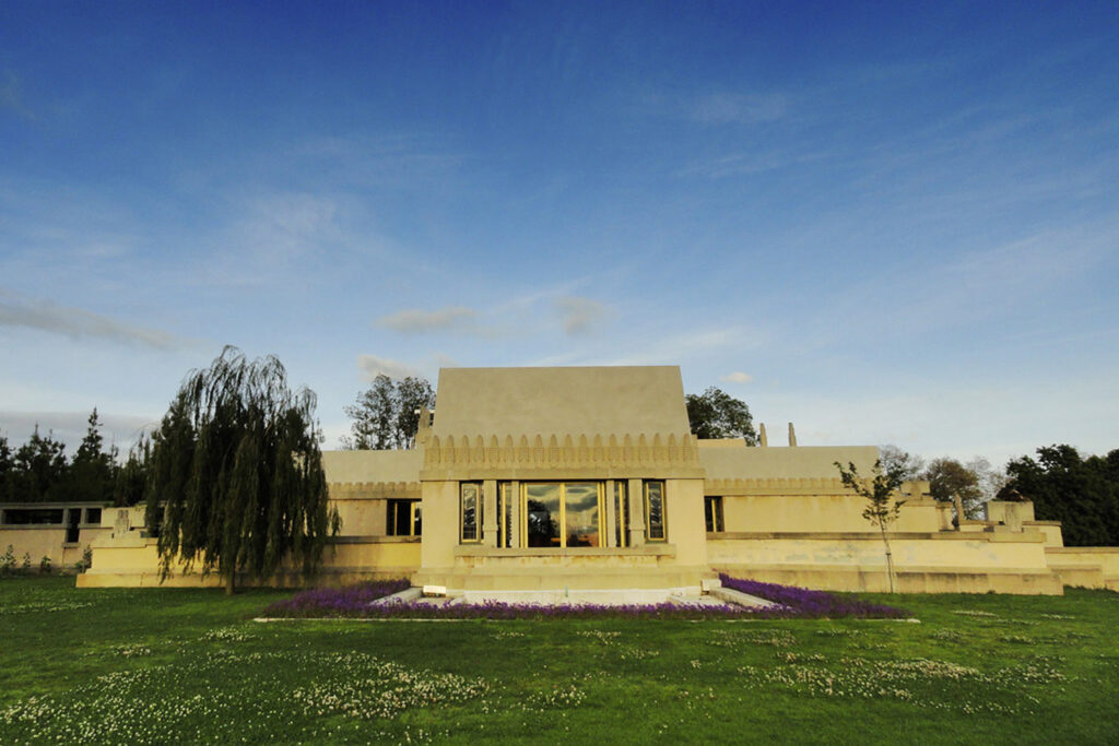 Frank Lloyd Wright designed the Hollyhock House for Aline Barnsdall