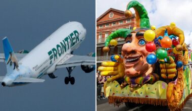 Frontier Airlines will operate limited-time nonstop flights between Phoenix and New Orleans during ...