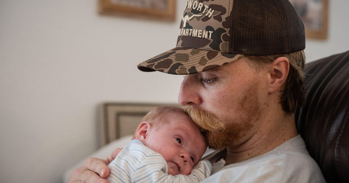 Fort Worth firefighter reunited with premature son after near death house fire