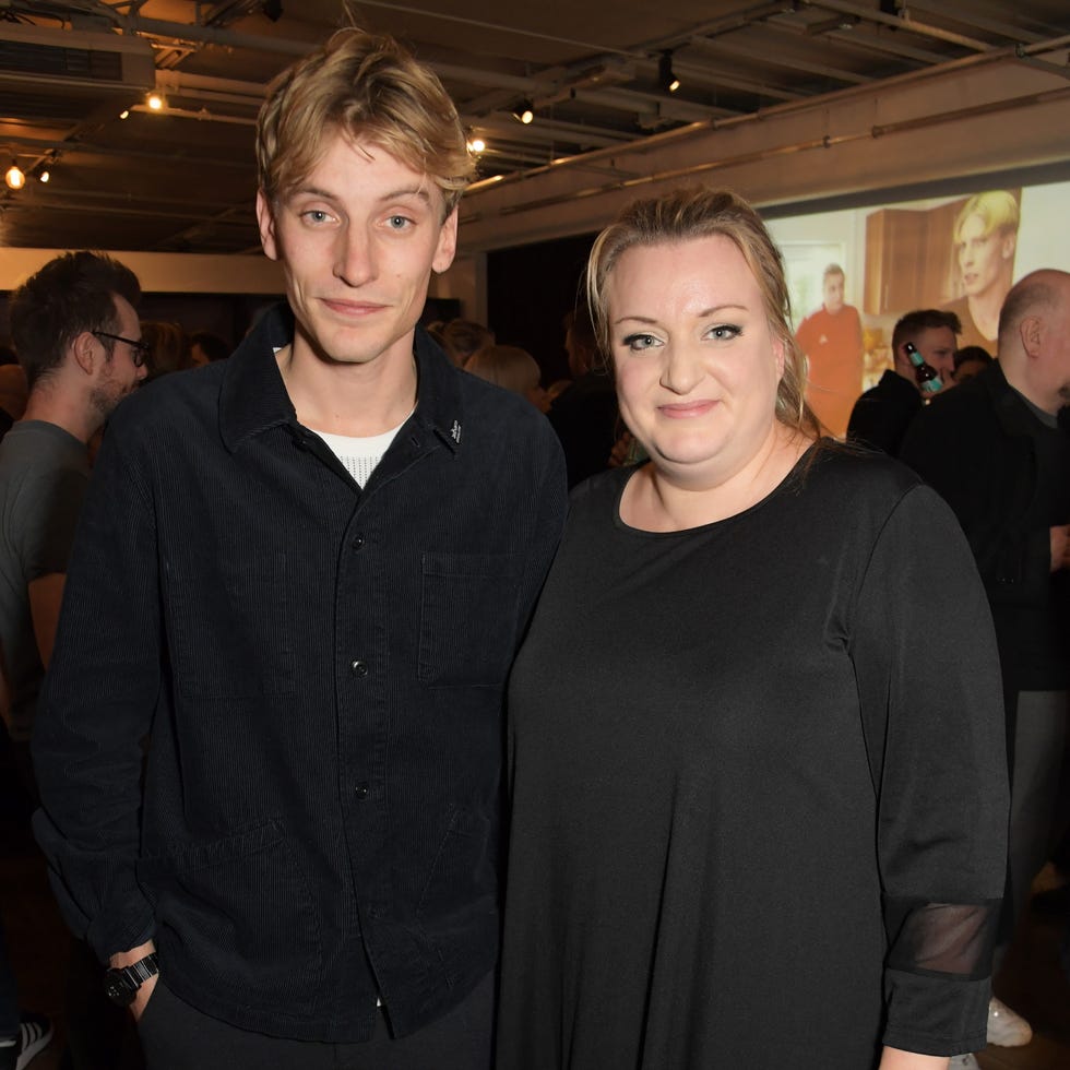 charlie cooper and daisy may cooper attend a vip screening of this country at the bfi southbank