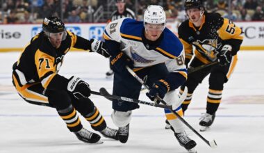 Game Preview: St. Louis Blues @ Pittsburgh Penguins 10/27/25