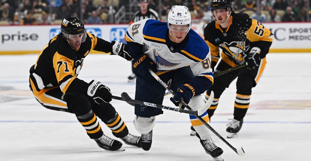 Game Preview: St. Louis Blues @ Pittsburgh Penguins 10/27/25