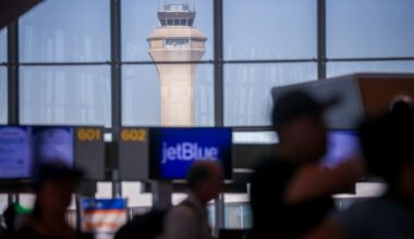 Government shutdown hits air travel, closing Burbank control tower and causing delays across the country