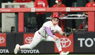 Will Philadelphia Phillies' Harrison Bader play in Game 2 of NLDS vs. Los Angeles Dodgers?