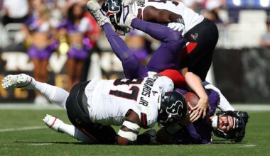 Houston Texans dominate depleted Ravens in 44-10 blowout
