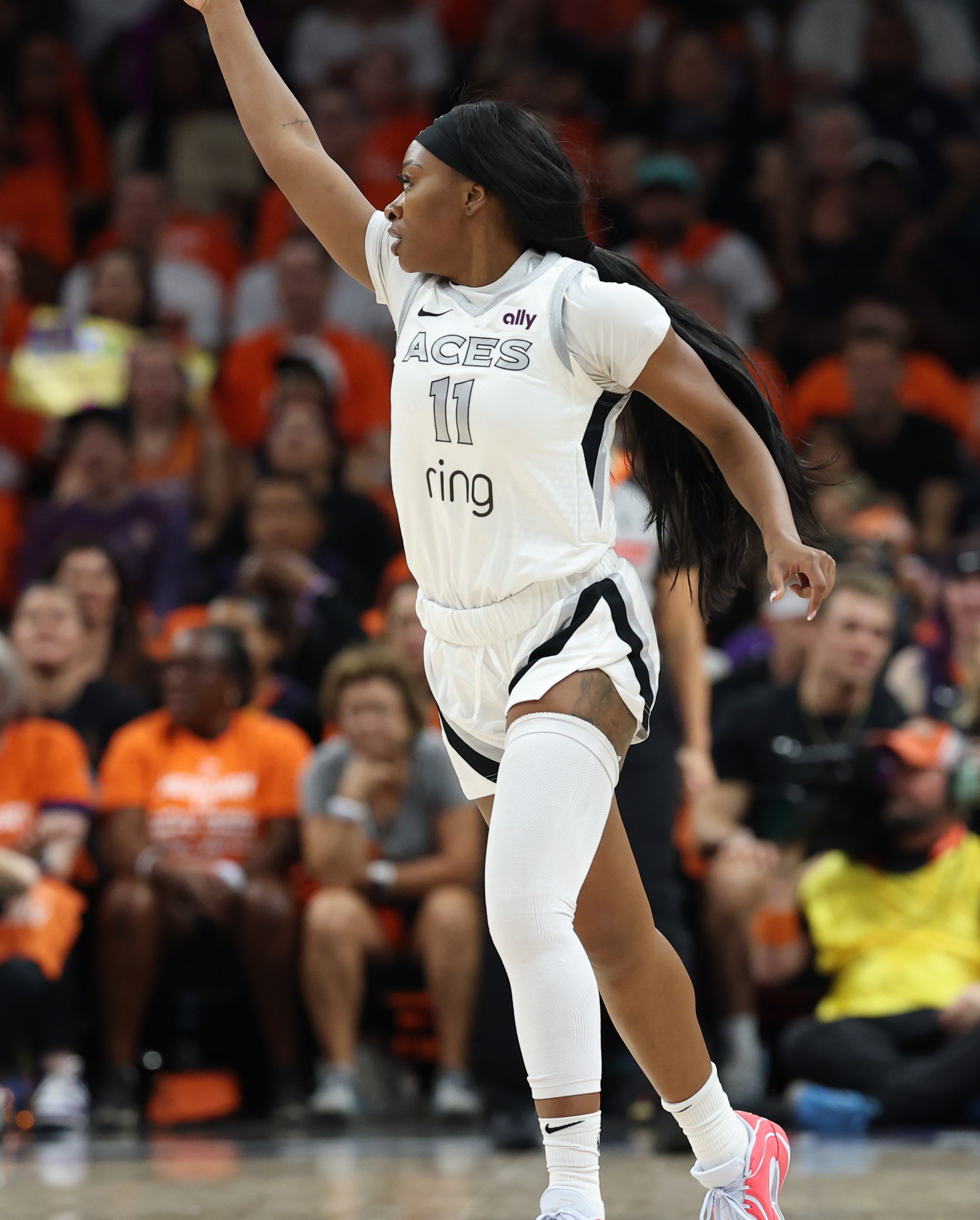 Dana Evans is now a two-time WNBA champion.