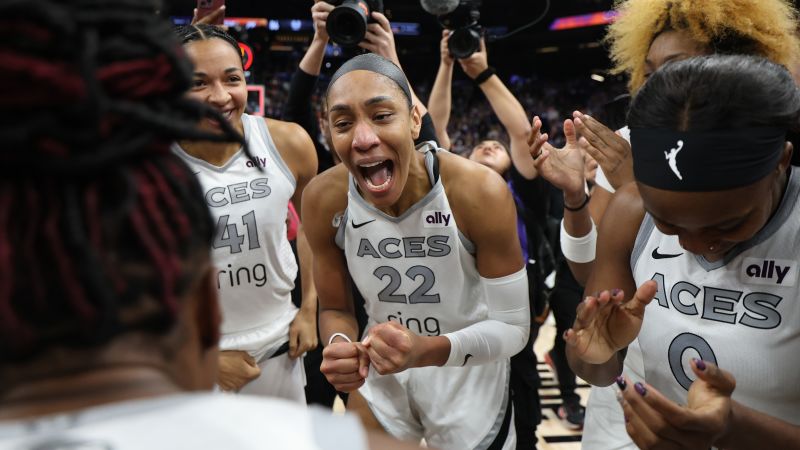 Las Vegas Aces win 2025 WNBA championship following sweep of Phoenix Mercury