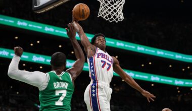 VJ Edgecombe breaks records held by LeBron James, Allen Iverson in Philadelphia 76ers debut