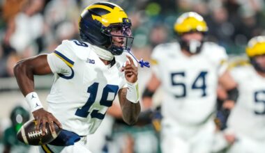 3 Michigan Football true freshmen burn redshirts at Michigan State