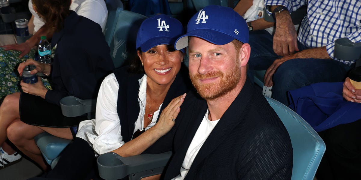 Prince Harry and Meghan Markle Have Date Night at LA Dodgers Game