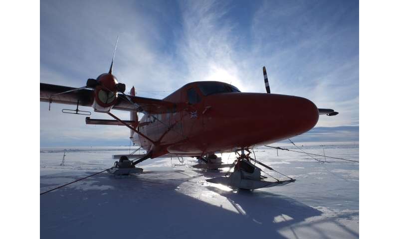 Giant granite found under west Antarctic ice sheet