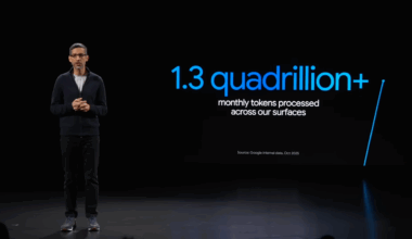 Google boasts 1.3 quadrillion tokens each month, but the figure is mostly window dressing