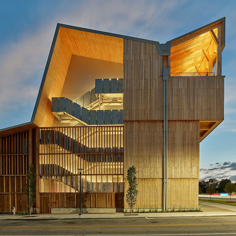 grafton architects arrives at university of arkansas with passive, mass-timber building