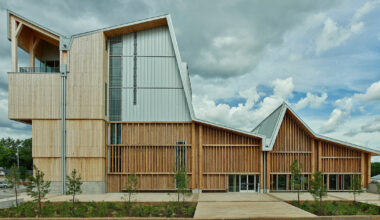 grafton architects arrives at university of arkansas with mass-timber building