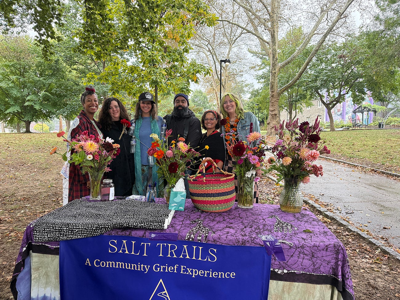 Salt Trails Philly uses gathering, rituals and art to normalize grief