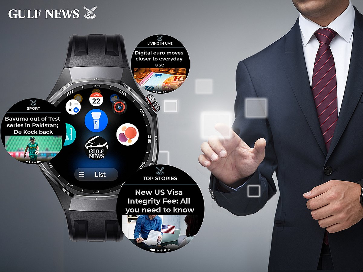 Huawei and Gulf News launch smartwatch app for on-the-go readers