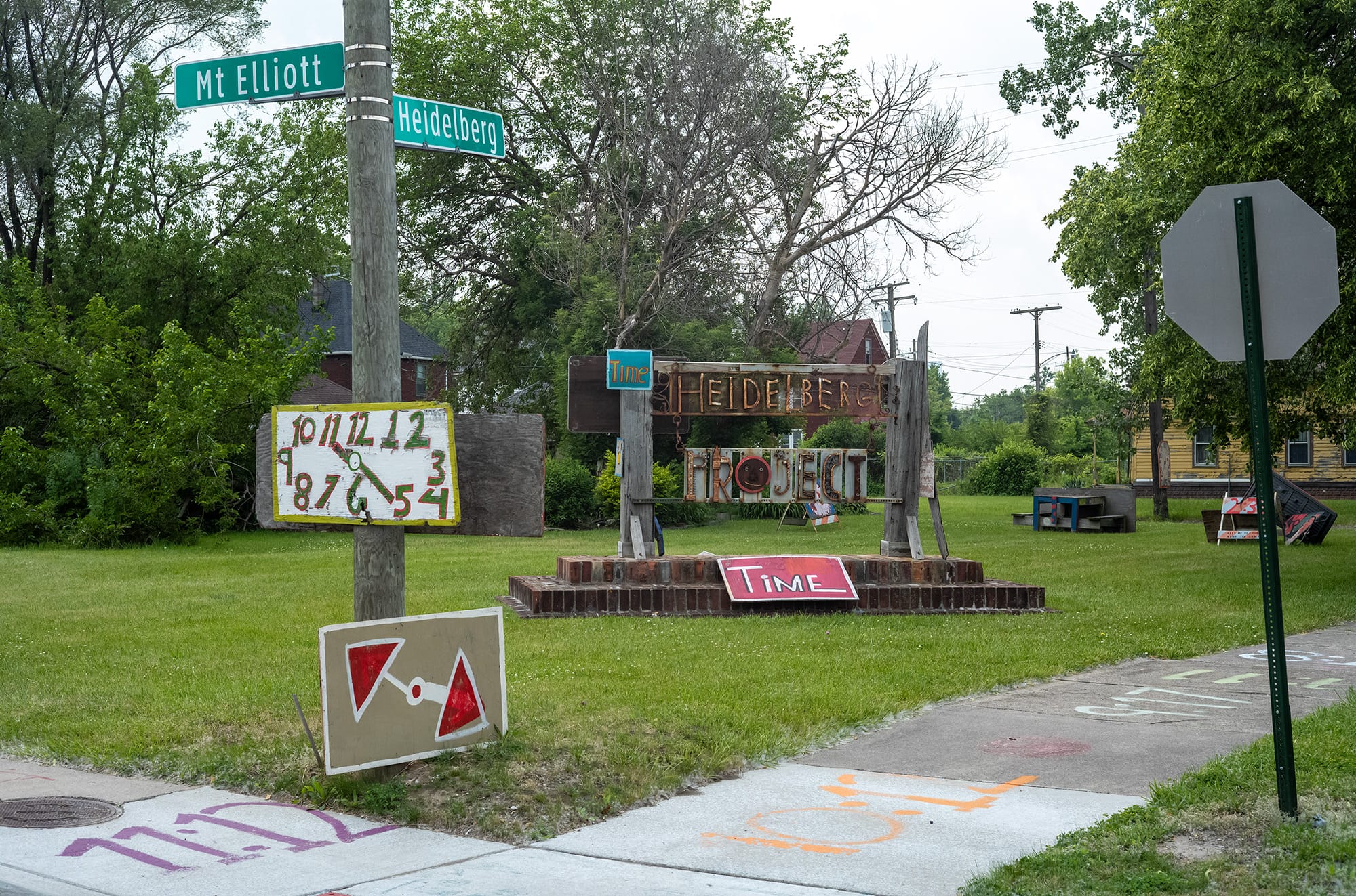 The Heidelberg Project outdoor art environment in Detroit