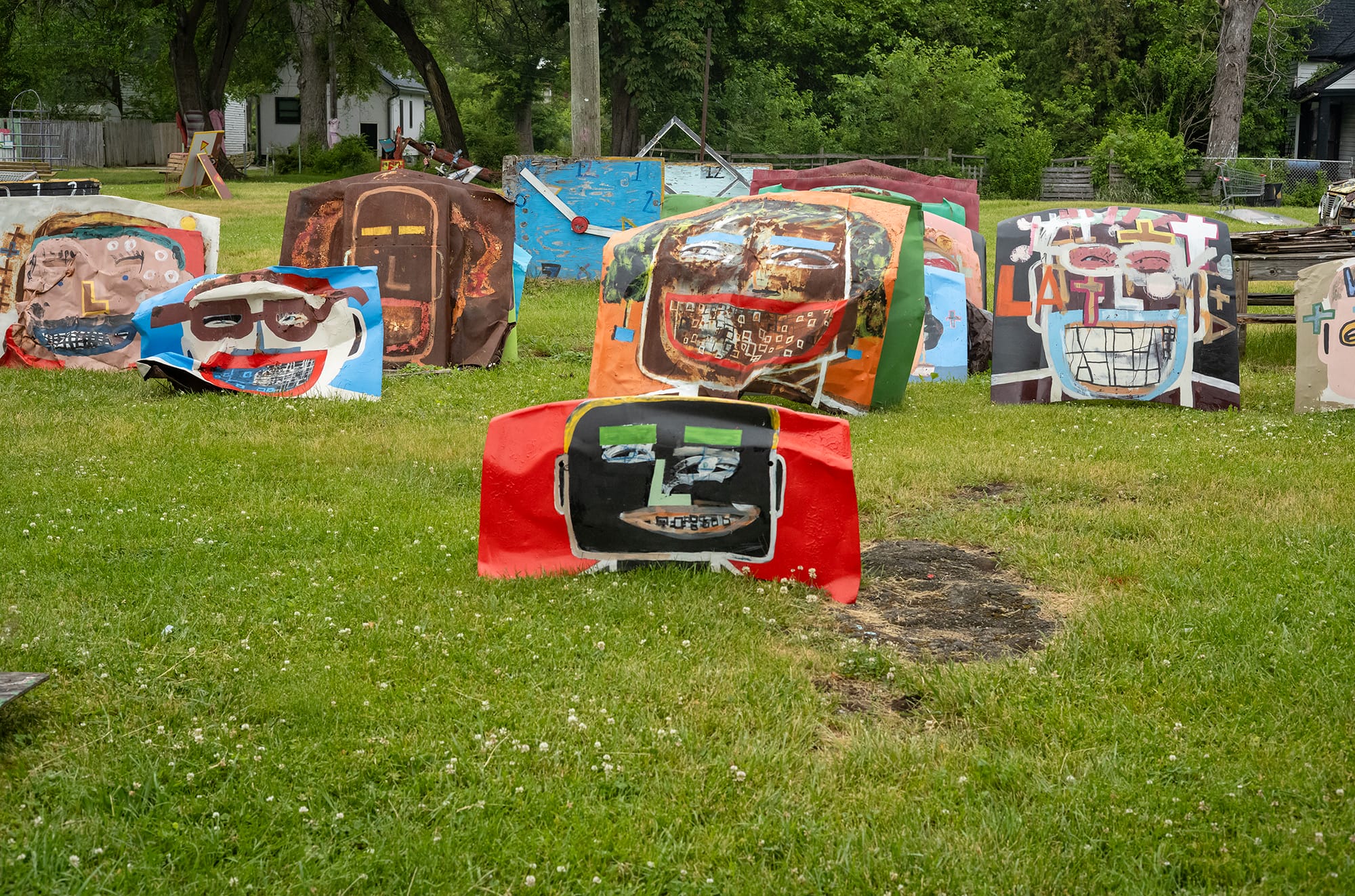 The Heidelberg Project outdoor art environment in Detroit