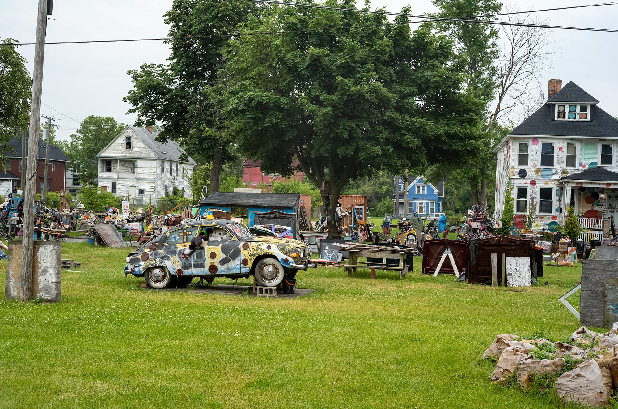 The Heidelberg Project outdoor art environment in Detroit