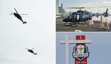 Helicopter ban demanded after Ryder Cup flights tortured NY