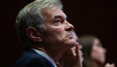 Dr. Mehmet Oz, administrator of the Centers for Medicare and Medicaid Services, is pictured during a news conference on April 16. Oz has signaled that his agency had something in the works on Medicare pricing for popular GLP-1 medications used to treat obesity and diabetes, even though the list of 2027 Medicare price negotiations included those medications.