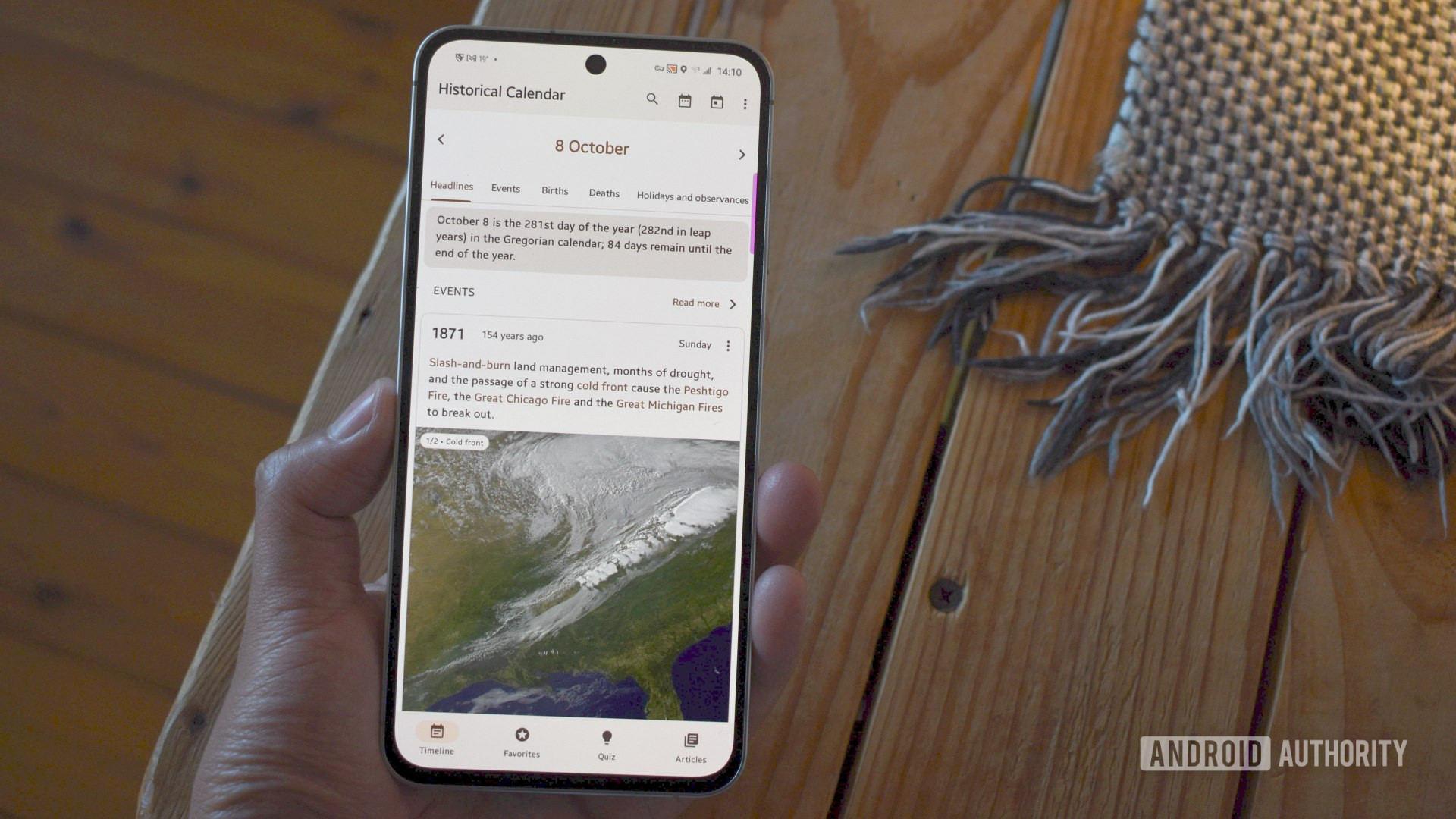 historical calendar android app 1