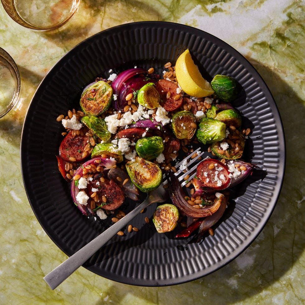 sausage & sprouts skillet sausage & sprouts skillet