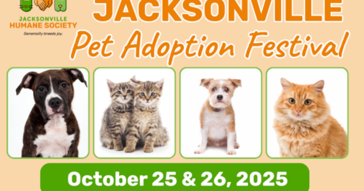 Pet Adoption Festival brings hundreds of pets to Jacksonville – Action News Jax