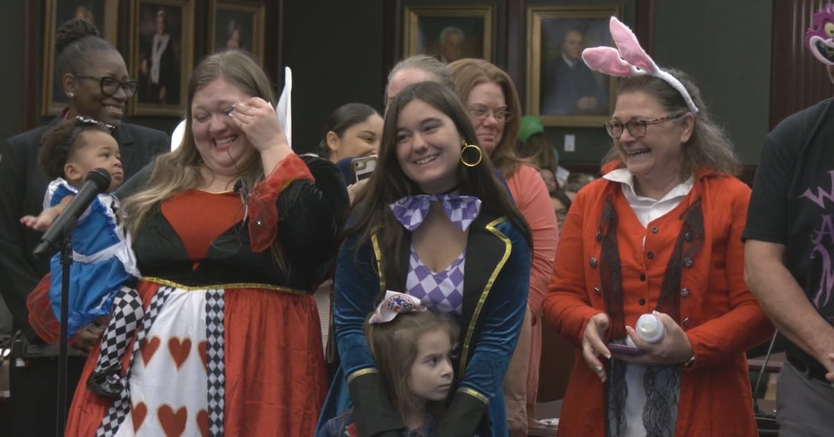 13 children adopted at Duval County Courthouse during ‘Home for Halloween’ celebration – Action News Jax