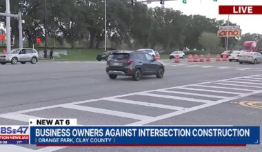 Orange Park business owners oppose major intersection redesign