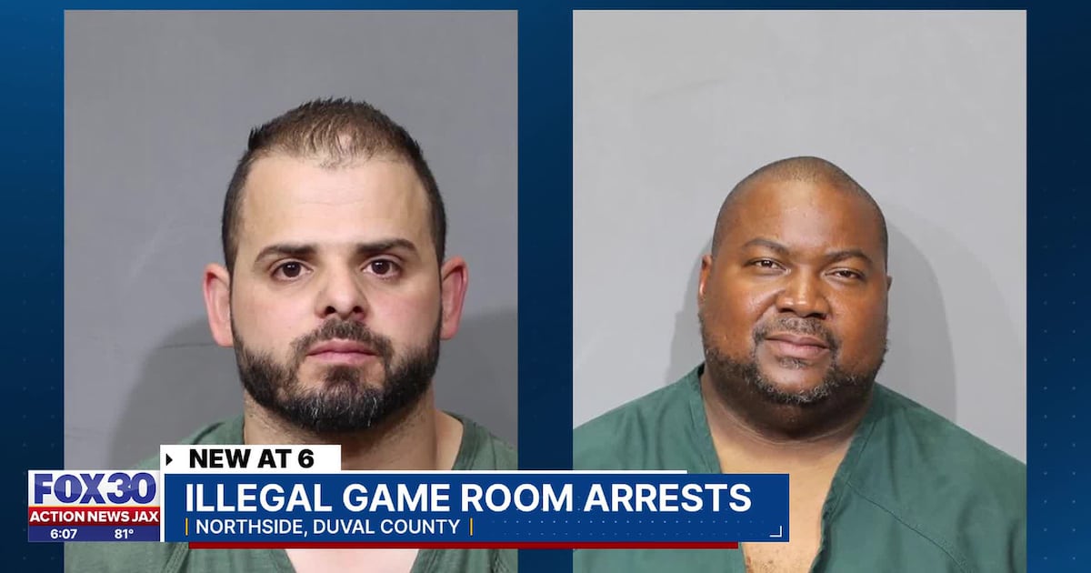 Two arrested after SWAT bust uncovers illegal gambling, ‘Fish Table’ games on Northside – Action News Jax