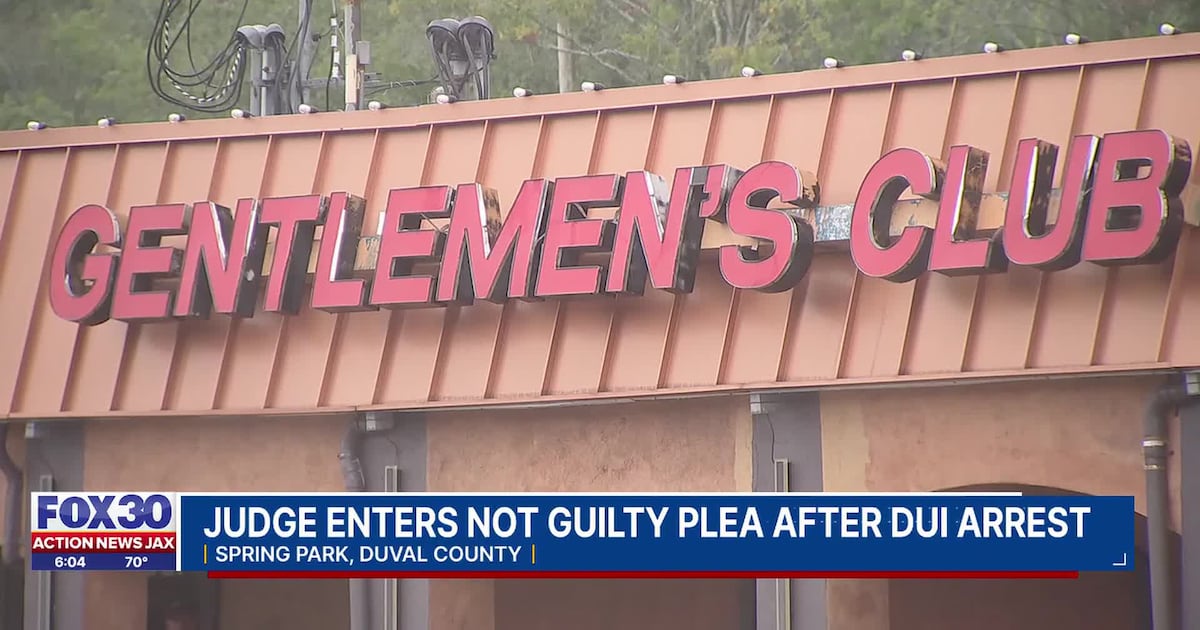 Brunswick judge accused of DUI after crash outside Jacksonville gentlemen’s club – Action News Jax