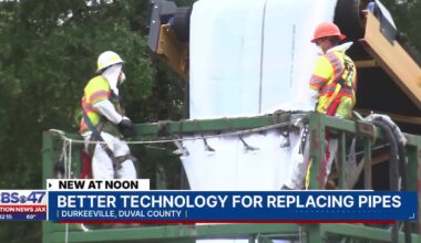 JEA officials unveil unique method to repair wastewater pipes, limit roadway impacts – 104.5 WOKV