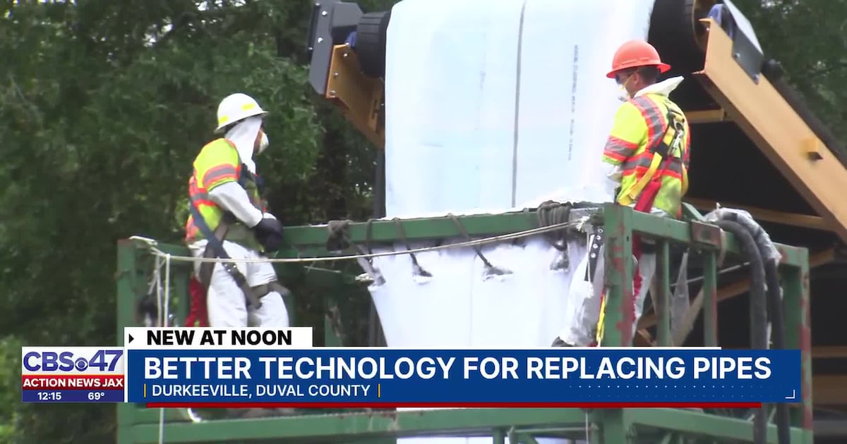 JEA officials unveil unique method to repair wastewater pipes, limit roadway impacts – 104.5 WOKV