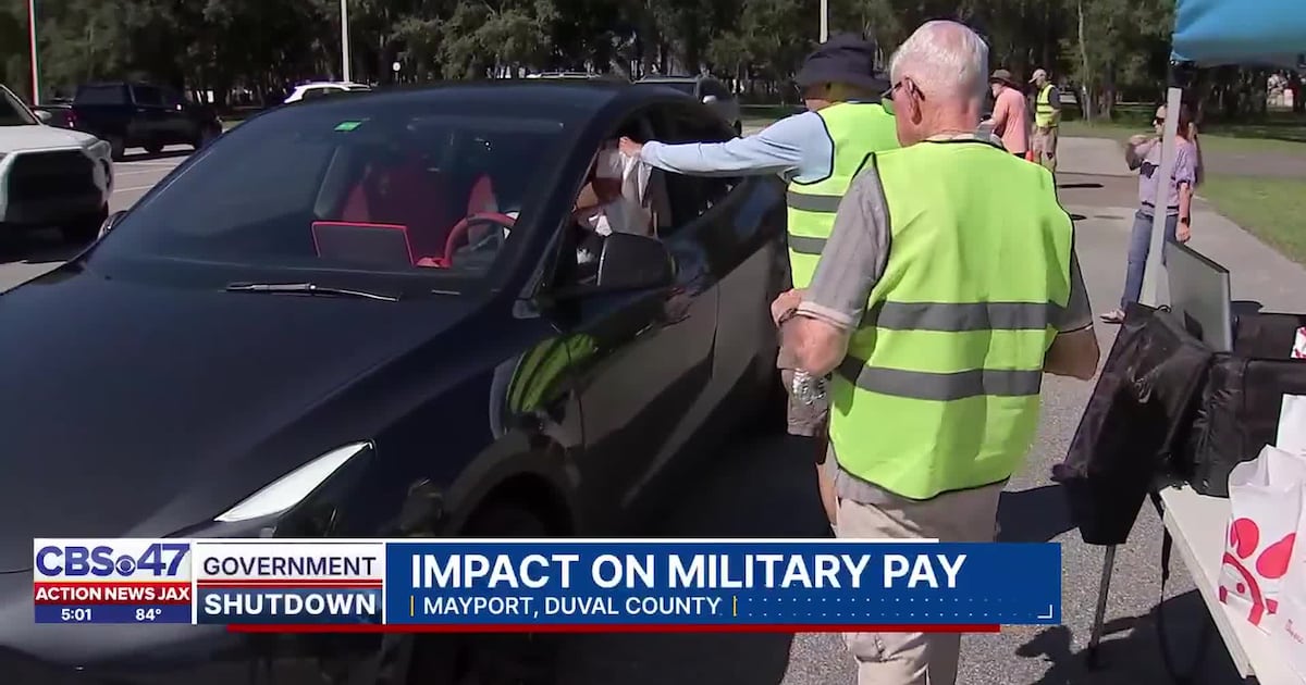 Mayport community comes together to help out military families amid government shutdown – Action News Jax