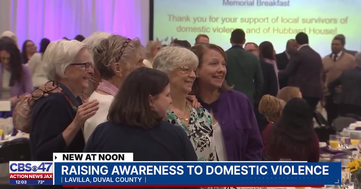 Jacksonville event raises awareness for domestic violence – Action News Jax
