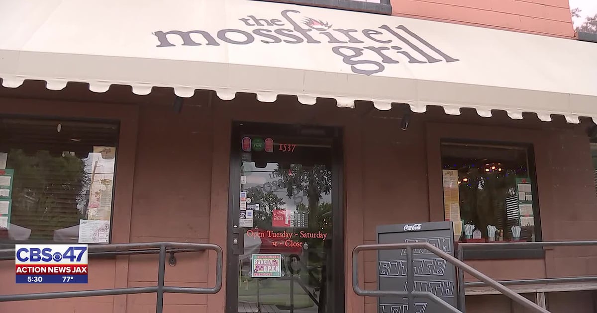 Community reacts to Mossfire Grill closing after serving Five Points for 27 years  – Action News Jax