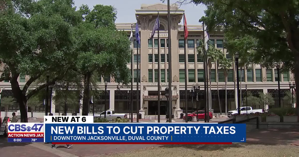 Property tax cut bills flood State Capitol, one could cost Jax millions without voter approval – 104.5 WOKV
