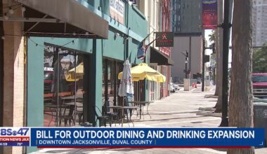 Local bill aims to expand outdoor dining and drinking options in downtown Jacksonville – Action News Jax