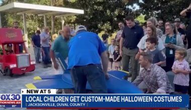 Volunteers create handcrafted costumes for six local kids in wheelchairs – Action News Jax