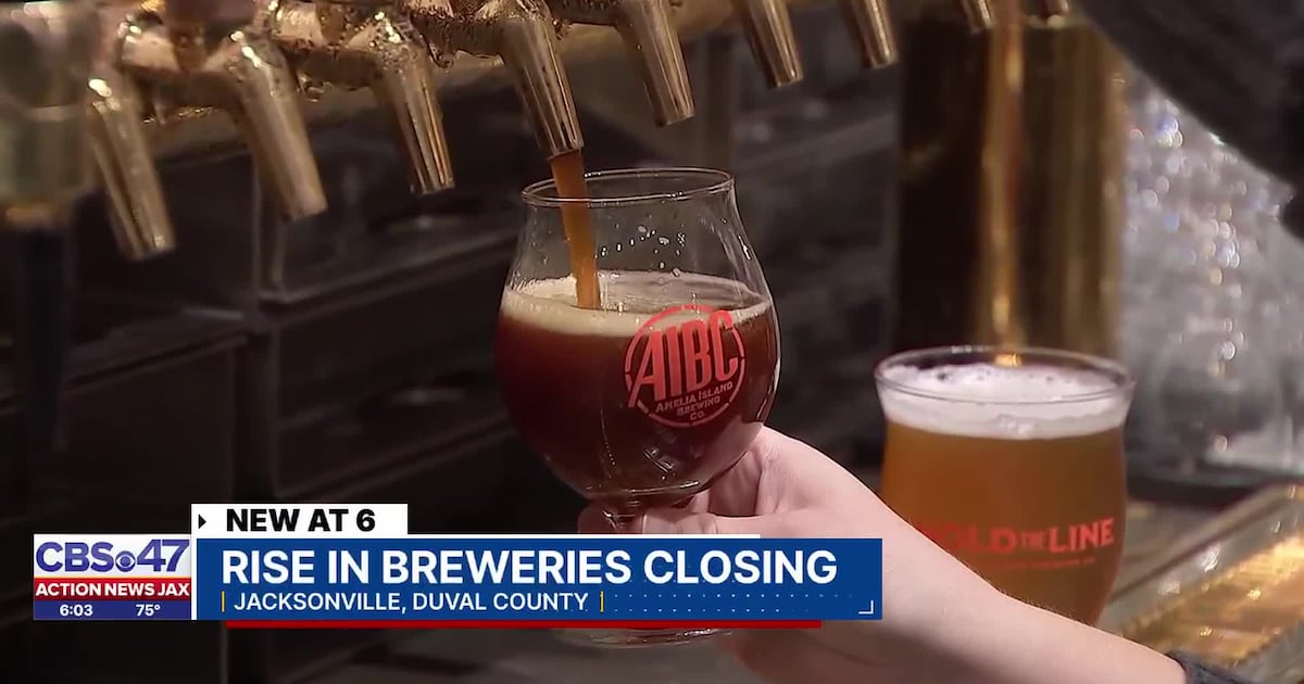 Local brewery closure highlights larger trend nationwide  – Action News Jax